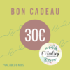 BON CADEAU 30€