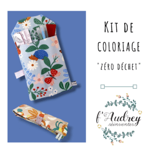 Kit de coloriage "zéro déchet"